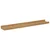 Polica na zidu 4 pcs Smeđa 60 x 9 x 3 cm Konstruirano drvo