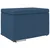 Stolica Plava 61 x 41 x 40 cm Tkanina i konstruirano drvo