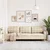 Vidaxl Trosed krem 210 cm blago