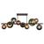 Globo 56142-9D - LED luster na stalku RIHA 9xG9/3W/230V