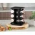 Berlinger Haus Stalak sa 13 četvrtastih posuda za začine Black Rose Collection BH-8559, Crni