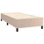 Krevet box spring madrac LED cappuccino 90x200cm umjetna koža