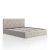 Bessagi Home Oblazinjena Postelja Julie, Bež, 180x200