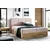 Boxspring postelja Wood2 - 200x200 cm