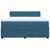 vidaXL vidaXL Box spring postelja z vzmetnico modra 180x200 cm žamet, (21308525)