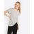 Urban Classics Curvy Majica Extended Shoulder, siva