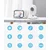 Dexxer Baby Monitor aku. otroška varuška z video kamero in 3.2” LCD zaslonom