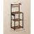 Songmics Kuhinjska polica 40x45x140 cm rjava