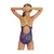 Arena girls carnival swimsuit lightdrop back soft green/multi 140cm