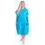 Borntoswim poncho turquoise m