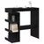 Stol za bar Crni hrast 100 x 48 x 101,5 cm Konstruirano drvo