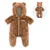 Kombinezon za dojenčka Bunting Brown Bear Mon Premier Poupon Corolle za 30 cm dojenčka od 18 mesecev