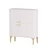 Wallity Komoda Celina 90x115x35cm Belo-Zlatna