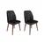 Hanah Home Set stolica Dallas-557 V4, 75x62x102 cm, 4 komada, Antracit