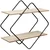 Polica zidna nena 48x18x48 met/mdf