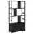 Polica Crni hrast 80 x 30 x 155,5 cm Konstruirano drvo