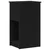Tower stalak za računalo s ladicom crni 35x45x77 cm