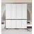 HANAH HOME Ormar Floransa 180 White Anthracite v2