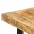 vidaXL Barska miza 150x70x107 cm robusten mangov les