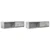 TV ormarići 2 kom boja betona 100x31x25,5 cm konstruirano drvo