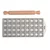 Marcato Kalup za 24 raviole 55mm SQUARED RA-Q50X24, Beli