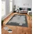 Conceptum Hypnose tepih Asr Crpt-126, pravougaoni, 120 x 180 cm, siva