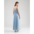 ONLY Obleka ONLNOVA moder denim
