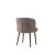 Hanah Home Set stolica Zen, 57x81x57 cm, 4 komada, Braon