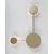 Rabalux Zidna lampa Amadeo, LED, 7W, 3000K, 48cm, Zlatne boje