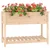 Sadilica s policom 111,5x54x81 cm od masivne borovine