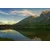 Fototapeta jezero pod hribi - 539x363
