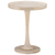 Vidaxl Stranska mizica O 60x75 cm trden mangov les