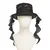 Klobuk DEVIL FASHION - Gothic - črn - AS28501