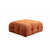 ATELIER DEL SOFA Amaris 2 Seater With Pouffe Orange ugaona sofa
