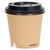 vidaXL Papirnate čaše za kavu s poklopcima 120 ml 1000 kom smeđe
