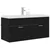 Kupaonski ormar Crni hrast 100 x 38,5 x 46 cm Konstruirano drvo