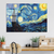 WALLXPERT dekorativna slika od kaljenog stakla ZVEZDANA NOĆ (UV 203) 70 x 100cm