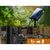 LED RGB solarna dekorativna girlanda 15xLED/18 funkcija USB 6 m IP44 crna