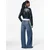 Pull&Bear Kavbojke temno modra