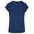 Womens T-shirt with extended shoulder spaceblue