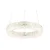 Globo 67387-24 - LED prigušiva luster na sajli LAUREL LED/24W/230V prozirno + daljinski upravljač