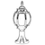 Opviq Spoljna zidna lampa BSU-68203-BSY-KOP, 50 cm, IP65, E27, 40W, Crna