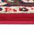 VIDAXL orientalska preproga - perzijski dizajn (160x230cm), rdeča-bež