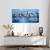 Slika barvito mesto ob reki - 120x60