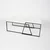 Wallity Klub sto Pal Orta Sehpa 88x38x50cm Belo-Crni