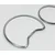 OEM Prstenovi za km sat Mercedes W202, 1996-2001/W208 CLK, 1997-2002/W210, 1995-1999, Sivi