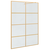 Zid za walk-in tuš Zlatno 140 x 195 cm Staklo otporno na udarce