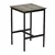 VEVOR Bar miza 61x61x914 cm rjava