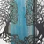 Murmure des Feuilles -1 - Blue, Black BlueBlack Decorative Wooden Wall Accessory