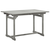 Vrtni blagovaonski stol (120-170) x 80 x 75 cm od drva bagrema